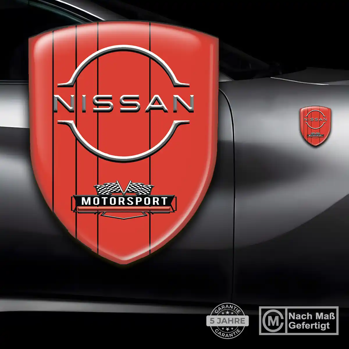 Nissan Emblem Wappen Aufkleber Limitierte Auflage
