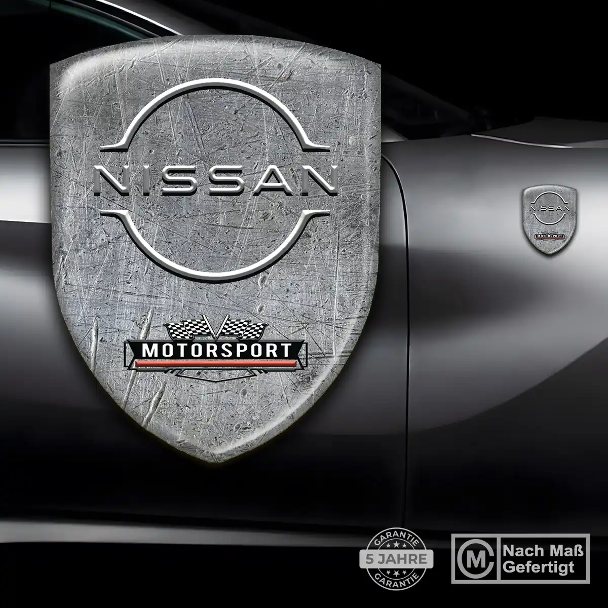 Nissan Emblem Wappen Aufkleber Premium-Edition