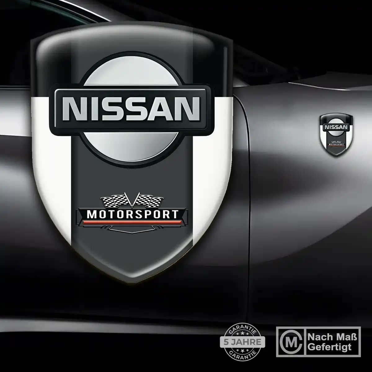 Nissan Emblem Wappen Aufkleber Premiumqualität