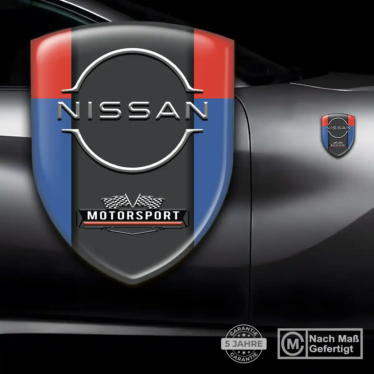 Nissan Emblem Wappen Aufkleber Stilvolles Design