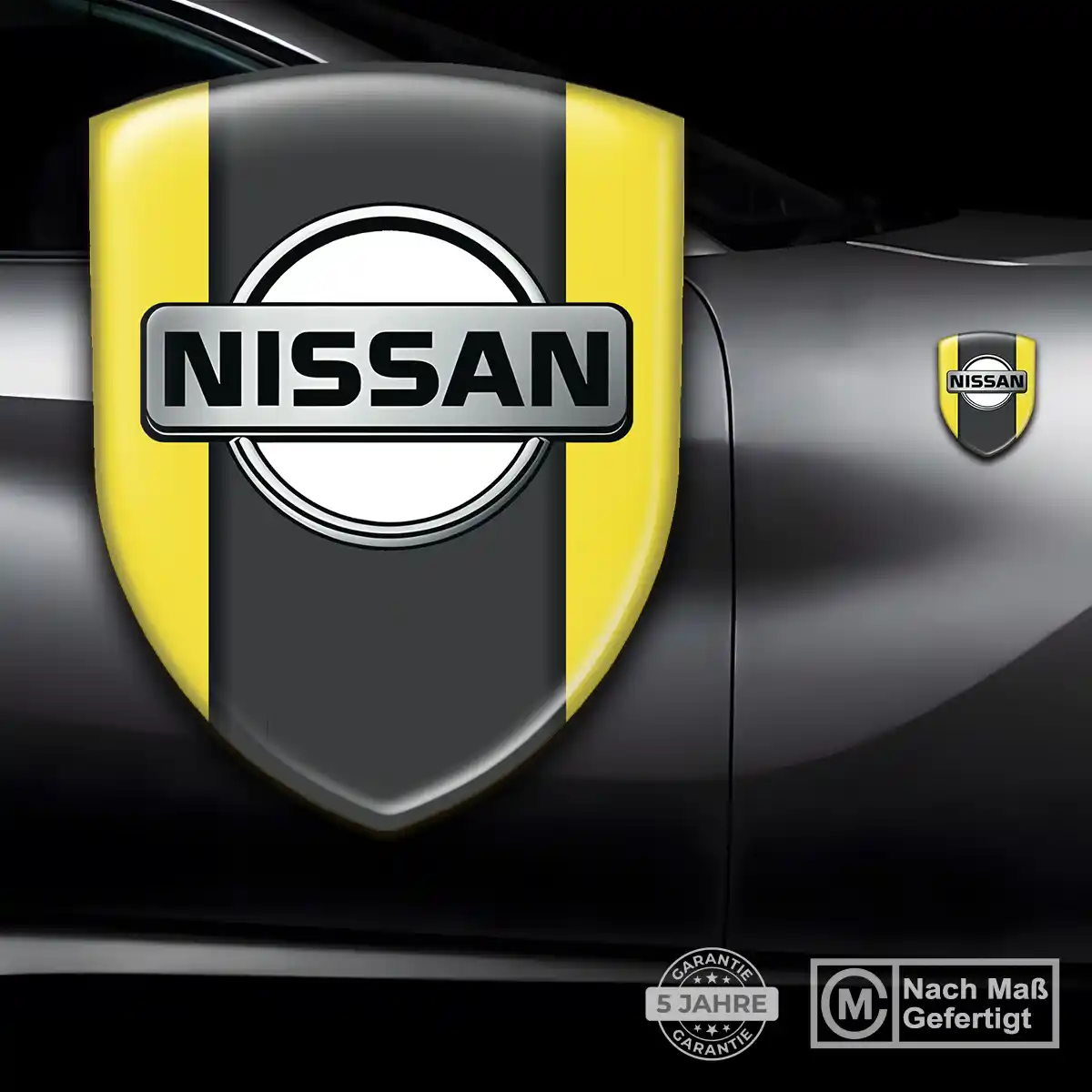 Nissan Emblem Wappen Ausdrucksstarkes Design