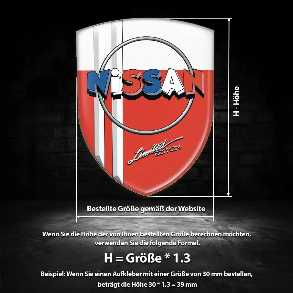 Nissan Emblem Wappen Auto Elegantes Design