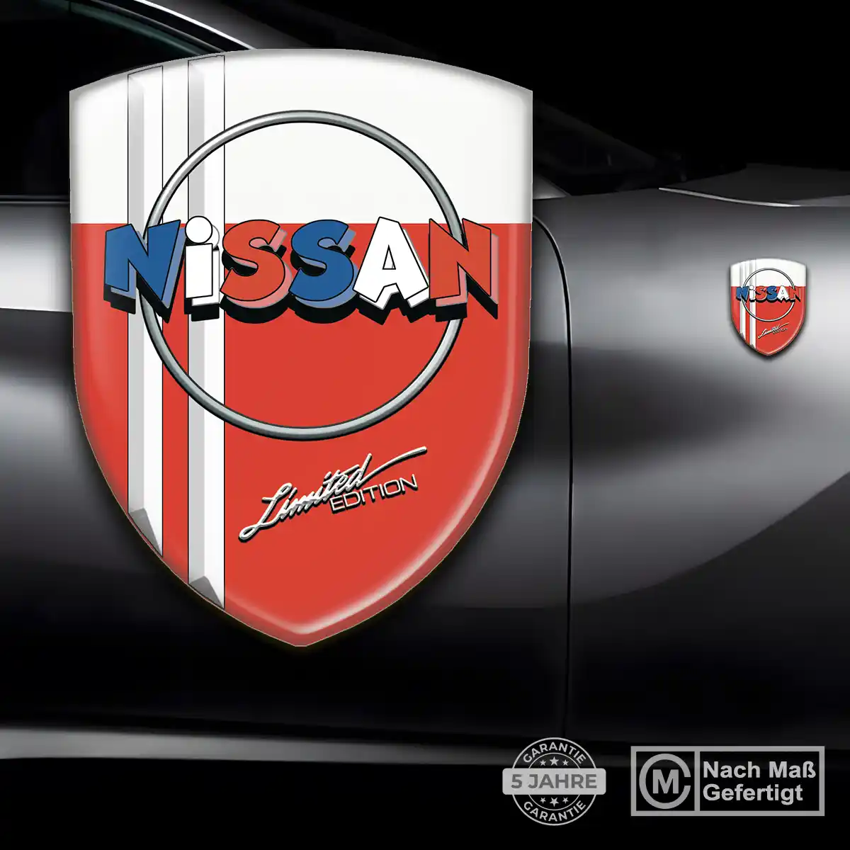 Nissan Emblem Wappen Auto Elegantes Design
