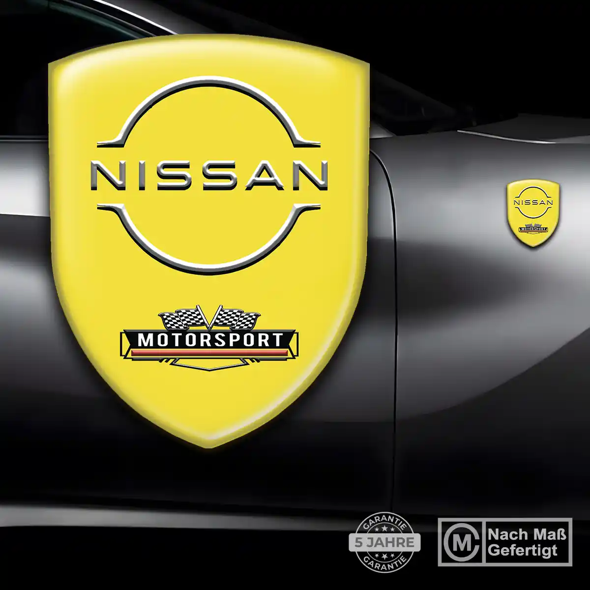 Nissan Emblem Wappen Auto Exterieurdesign