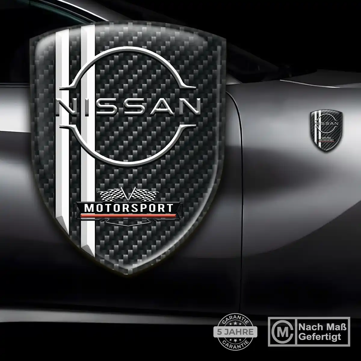 Nissan Emblem Wappen Auto Interieurdesign