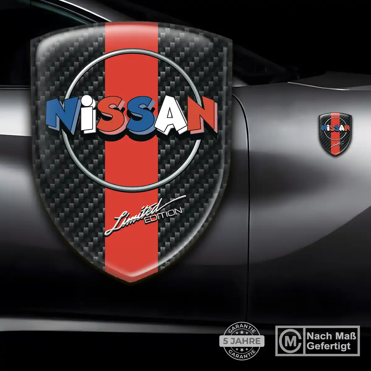 Nissan Emblem Wappen Auto Limitierte Auflage
