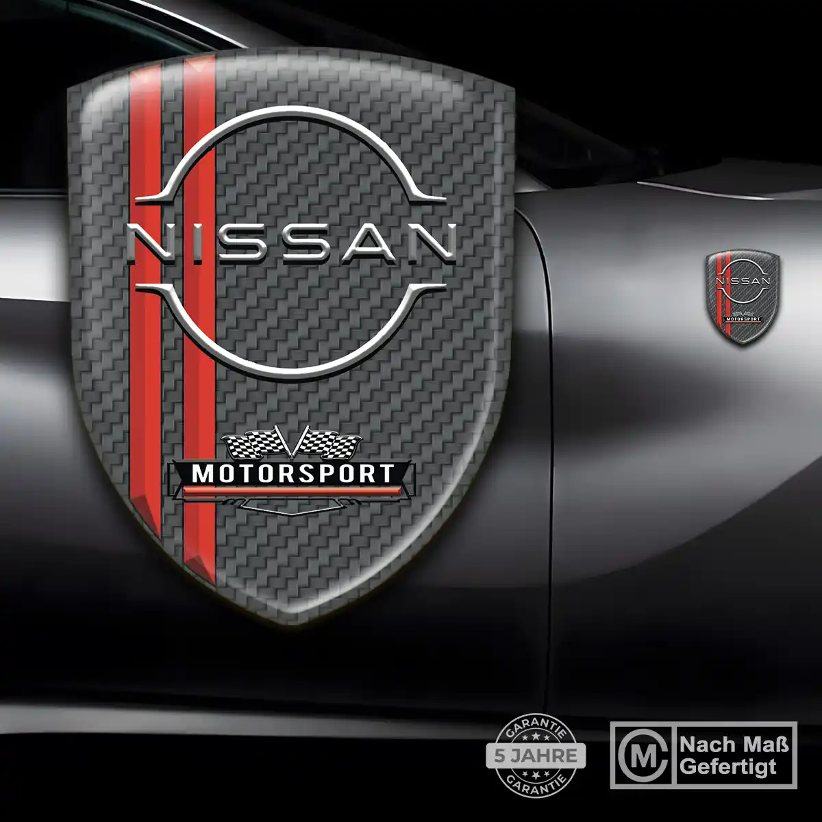 Nissan Emblem Wappen Auto Luxus-Edition