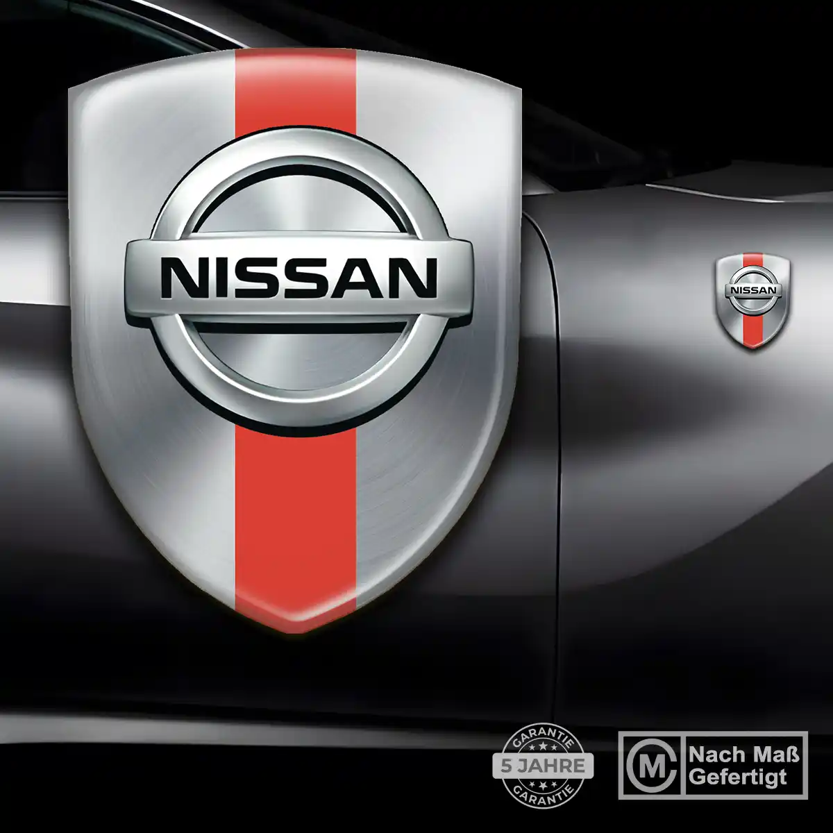 Nissan Emblem Wappen Auto Premium-Edition