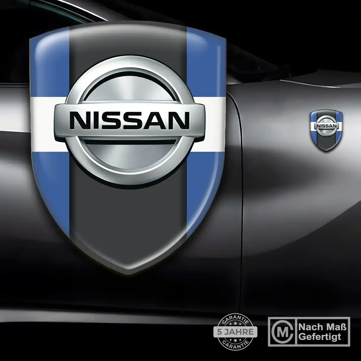 Nissan Emblem Wappen Auto Stilvolles Design