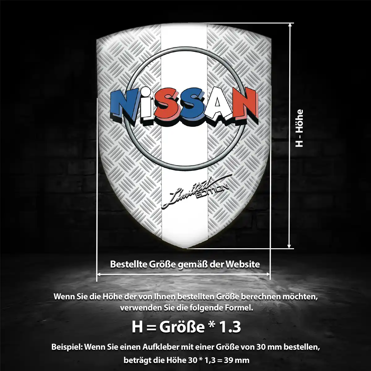 Nissan Emblem Wappen Exterieurdesign