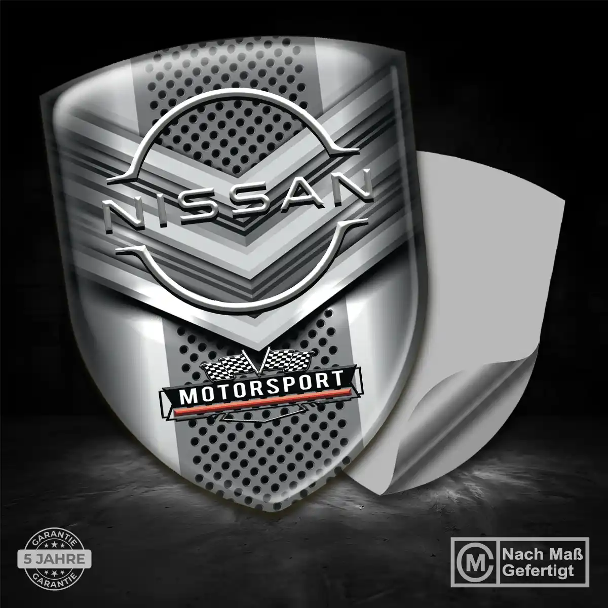 Nissan Emblem Wappen Luxus-Edition