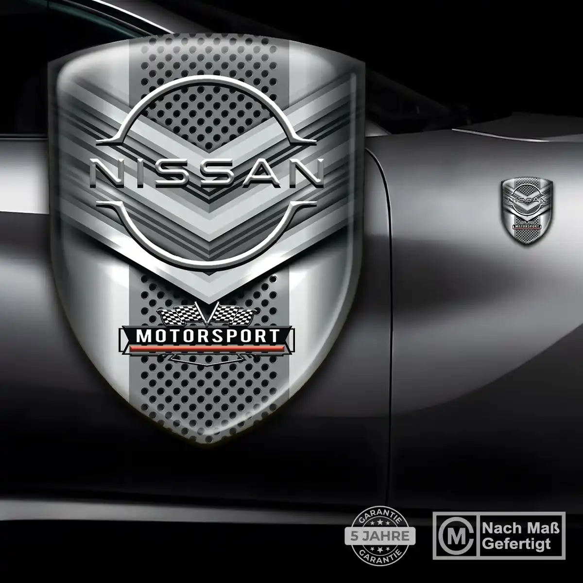 Nissan Emblem Wappen Luxus-Edition