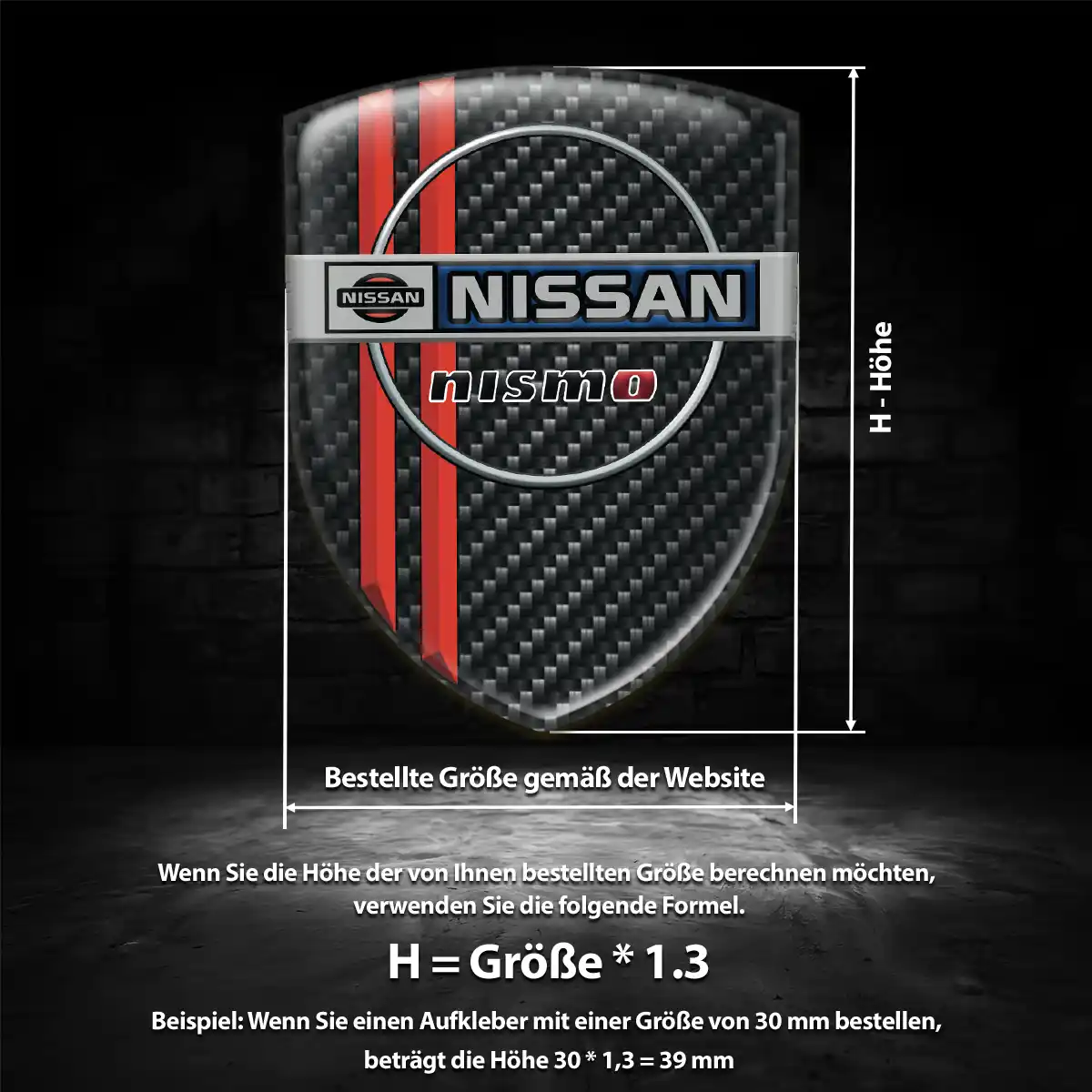 Nissan Emblem Wappen Markenedition