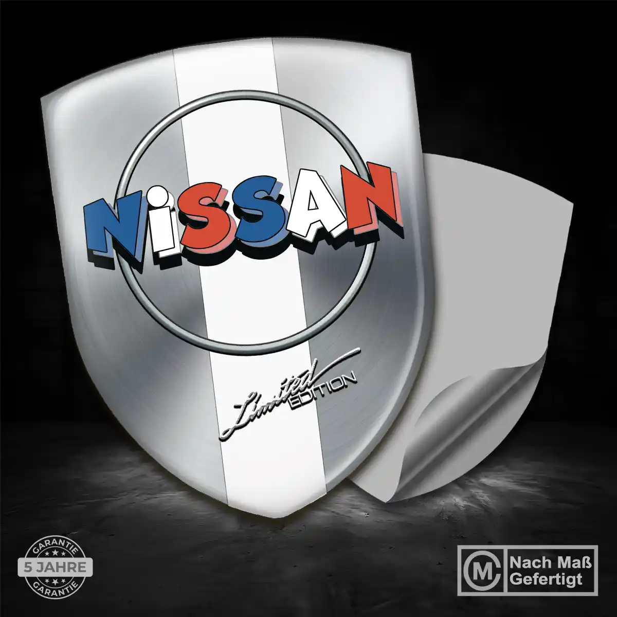 Nissan Emblem Wappen Modernes Design