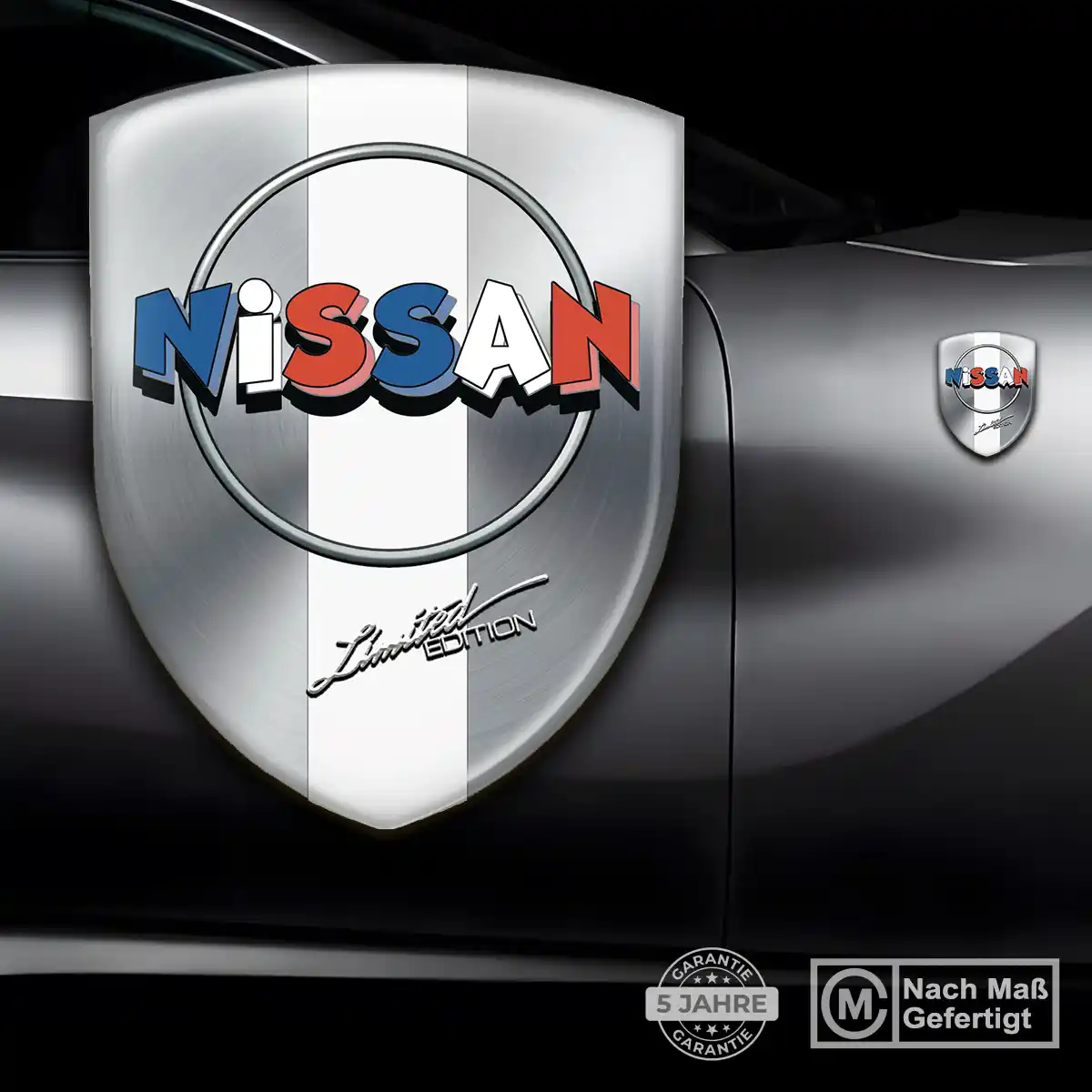 Nissan Emblem Wappen Modernes Design