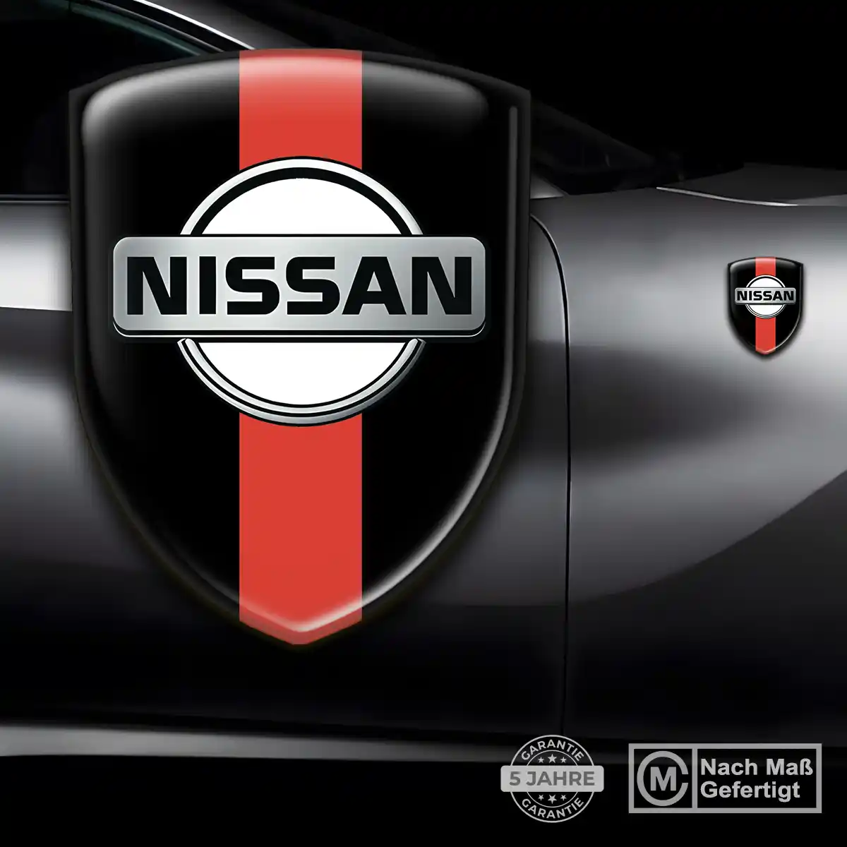 Nissan Emblem Wappen Stilvolles Design