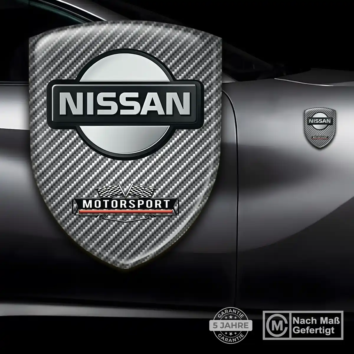 Nissan Embleme Ausdrucksstarkes Design
