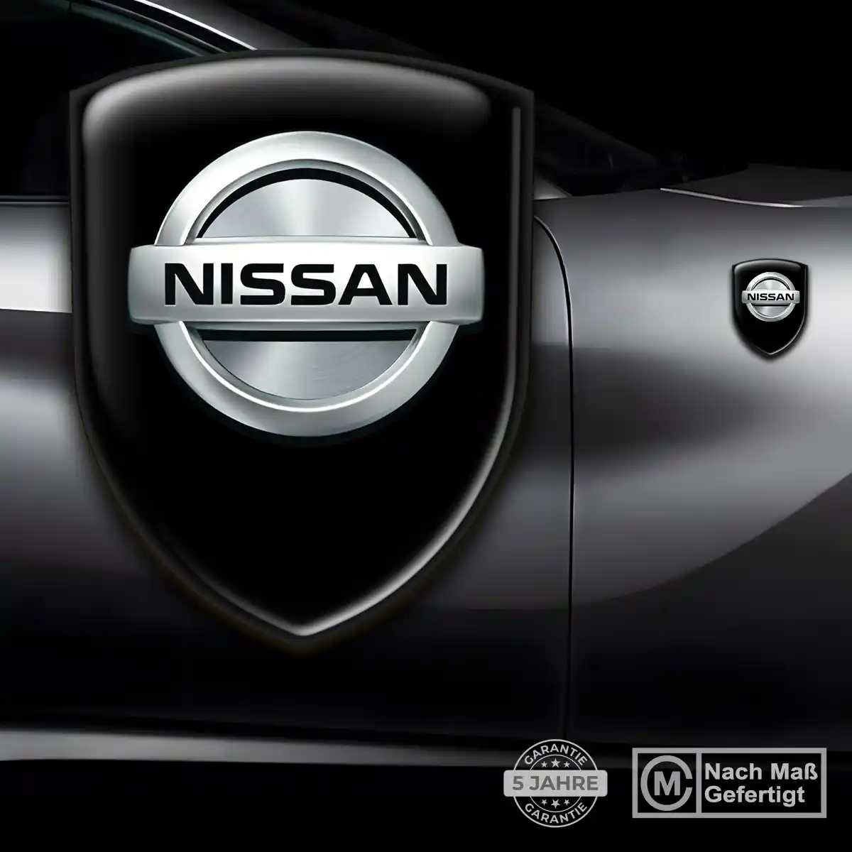 Nissan Embleme Auto Edles Design