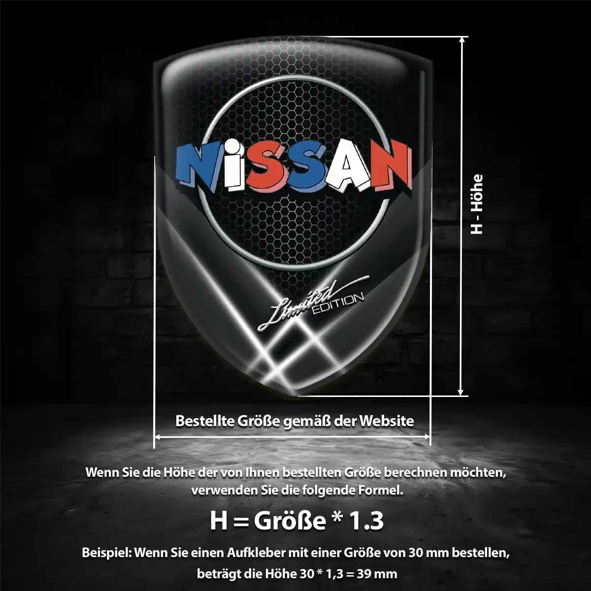 Nissan Embleme Auto Höchste Qualität