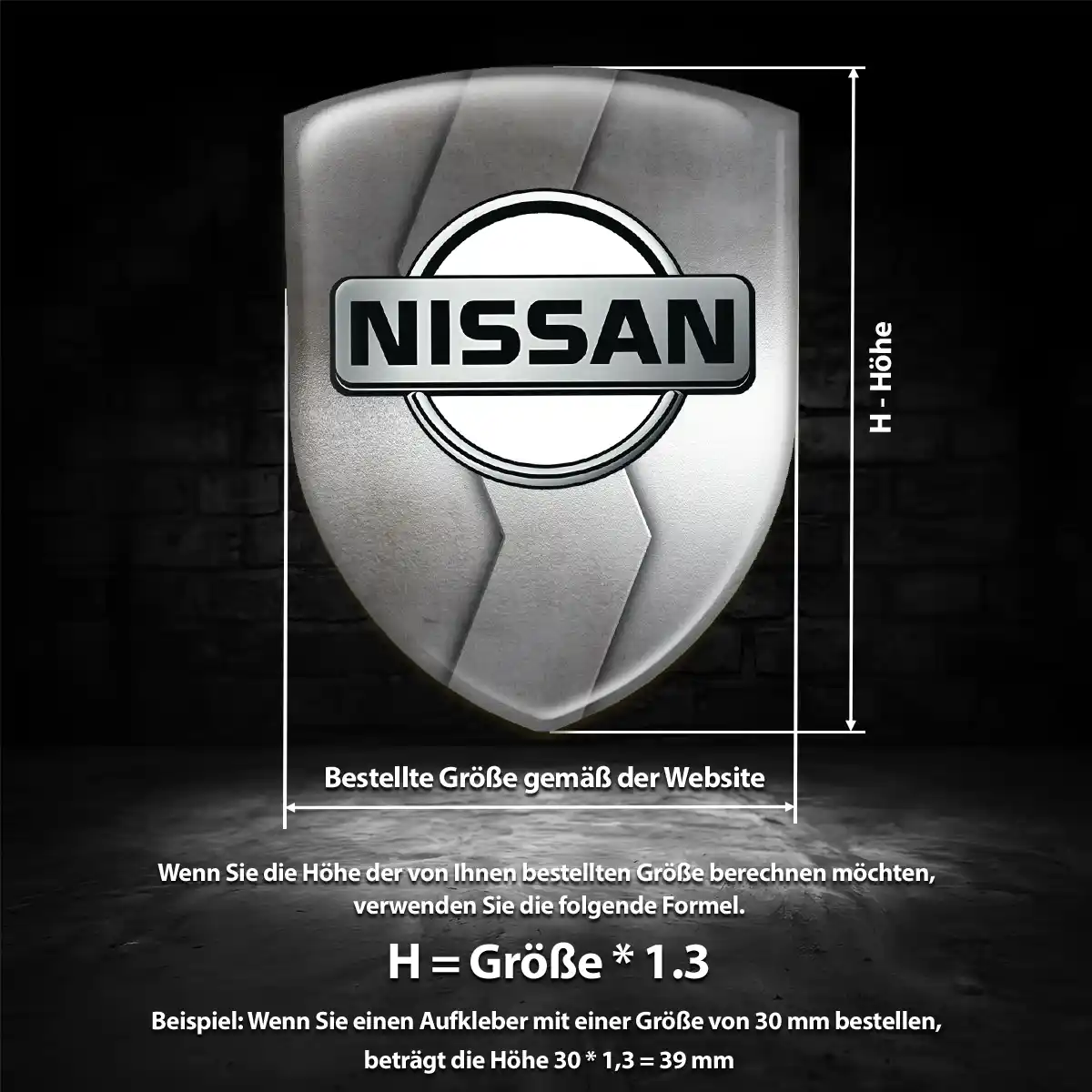Nissan Embleme Auto Hochwertiges Harz