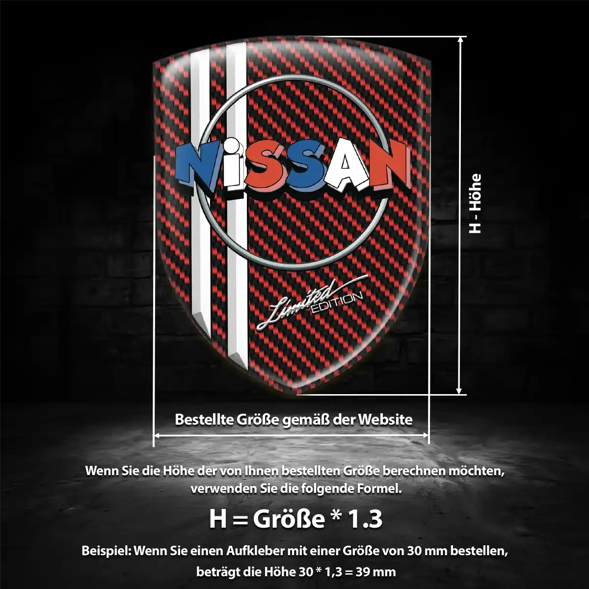 Nissan Embleme Auto Interieurdesign