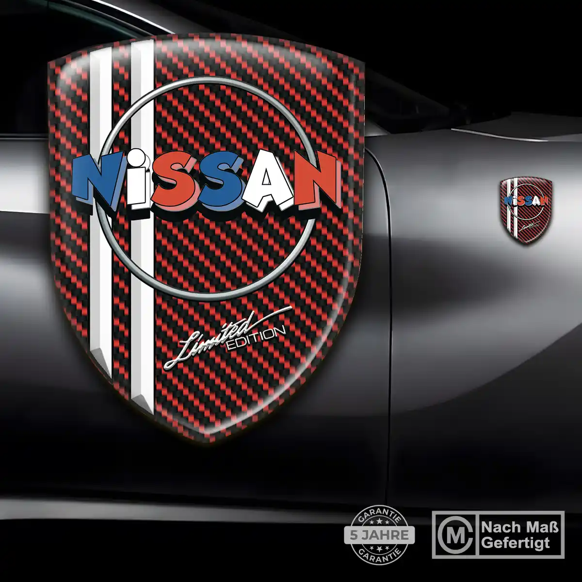 Nissan Embleme Auto Interieurdesign