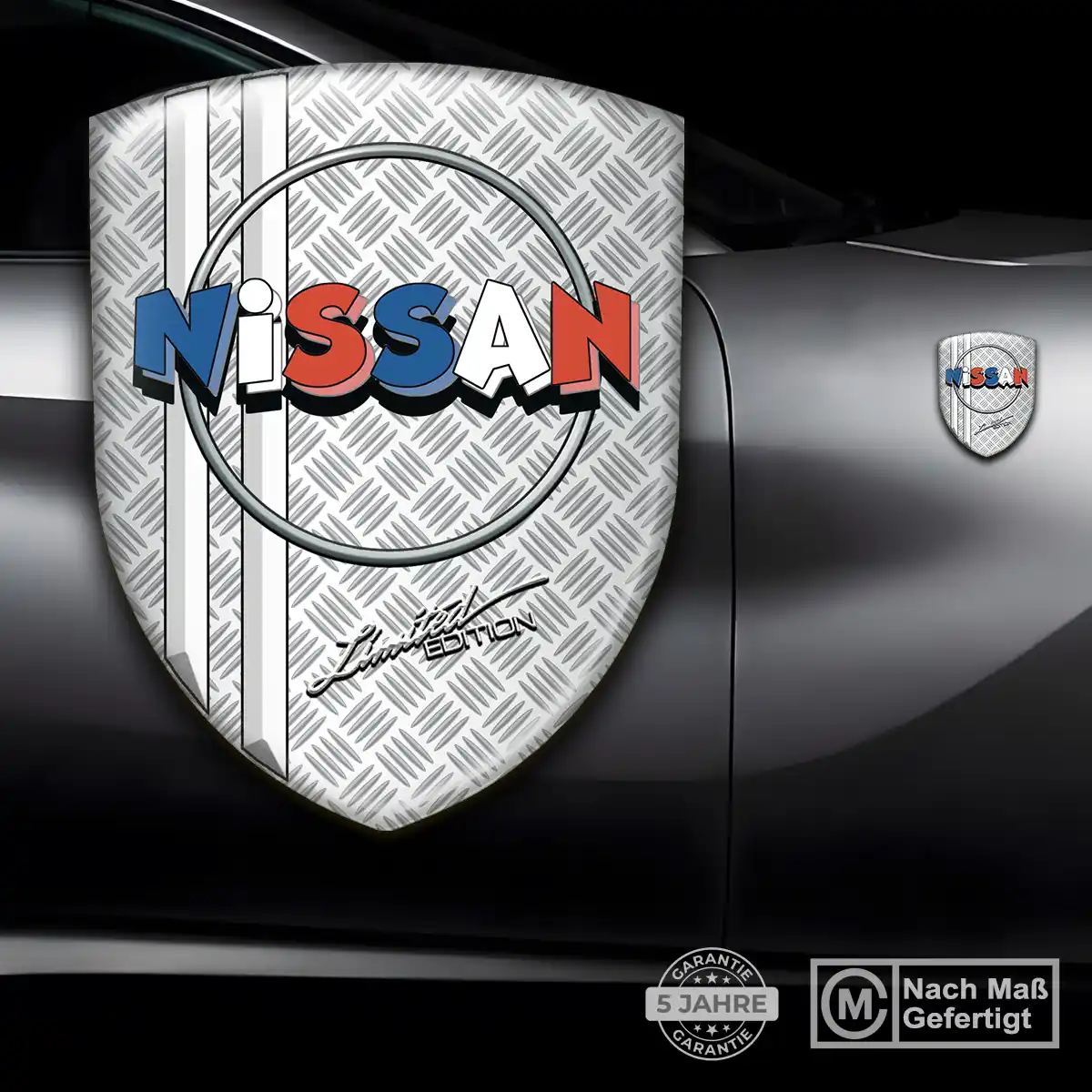 Nissan Embleme Auto Limitierte Auflage