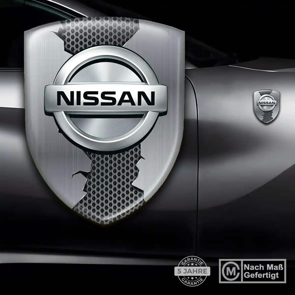 Nissan Embleme Auto Luxus-Edition