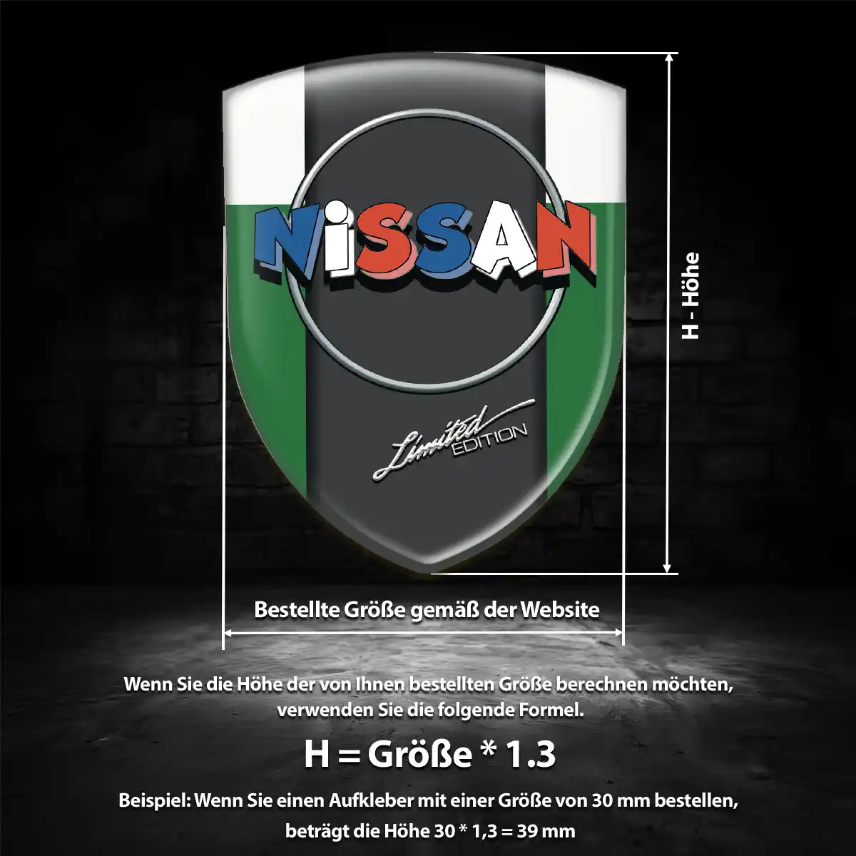 Nissan Embleme Auto Markenedition