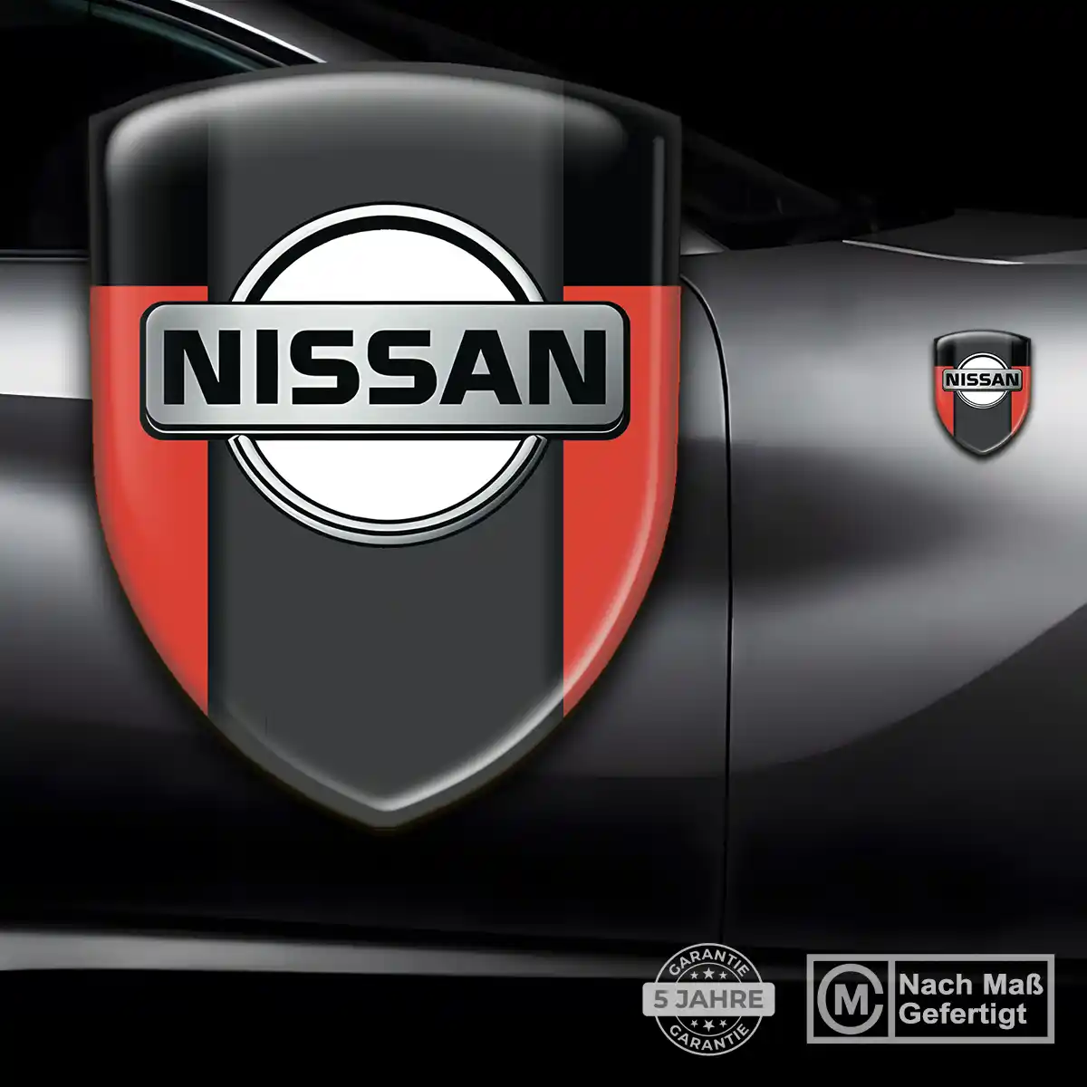 Nissan Embleme Auto Modernes Design