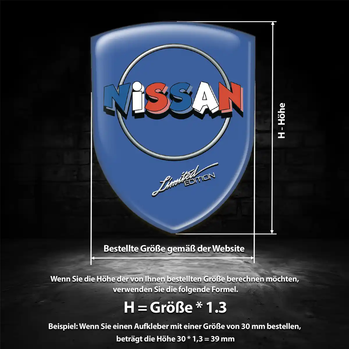 Nissan Embleme Auto Stilvolles Design