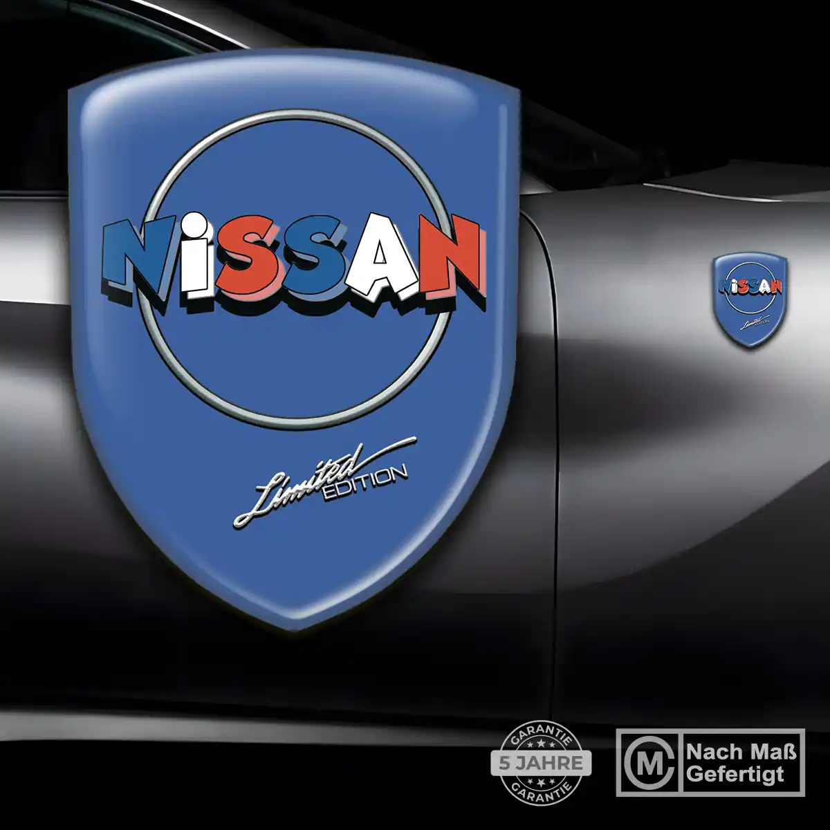 Nissan Embleme Auto Stilvolles Design