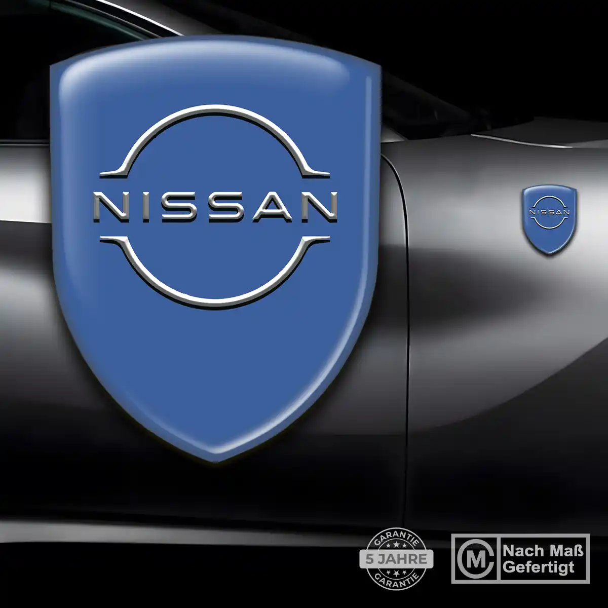 Nissan Embleme Auto Tuningfahrzeug