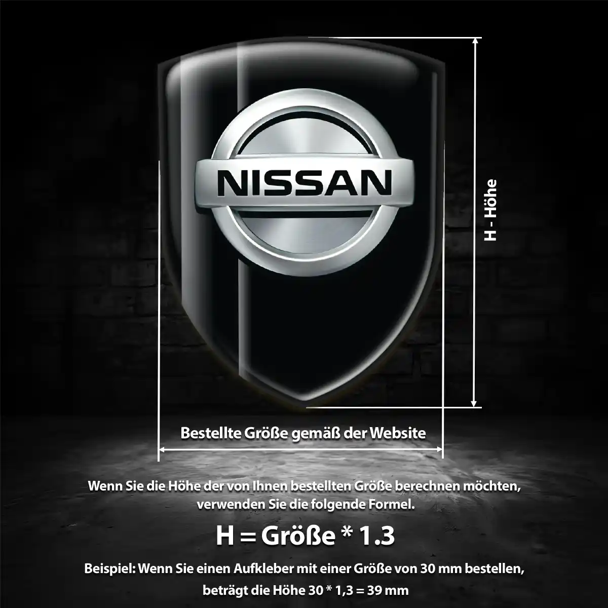 Nissan Embleme Elegantes Design