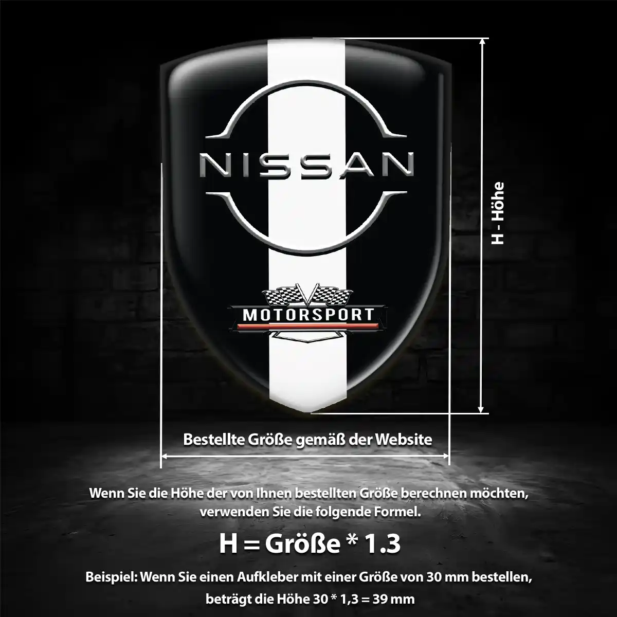 Nissan Embleme Hohe Qualität