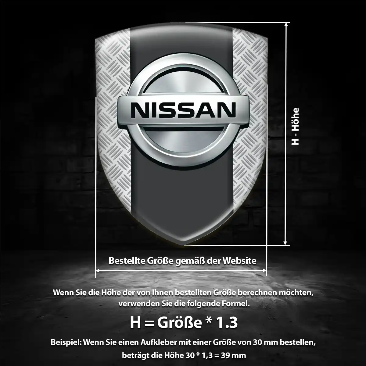 Nissan Embleme Interieurdesign