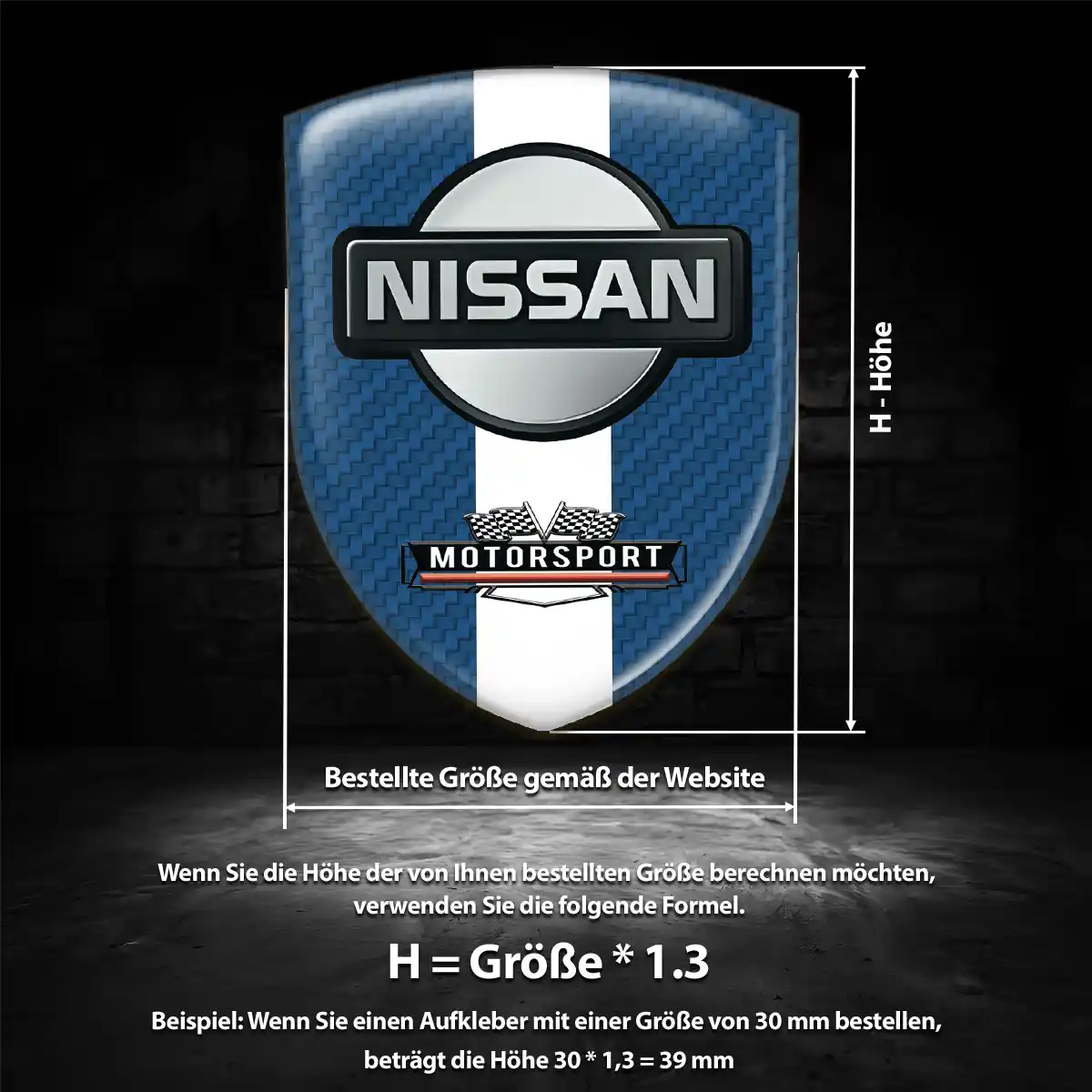 Nissan Embleme Limitierte Auflage