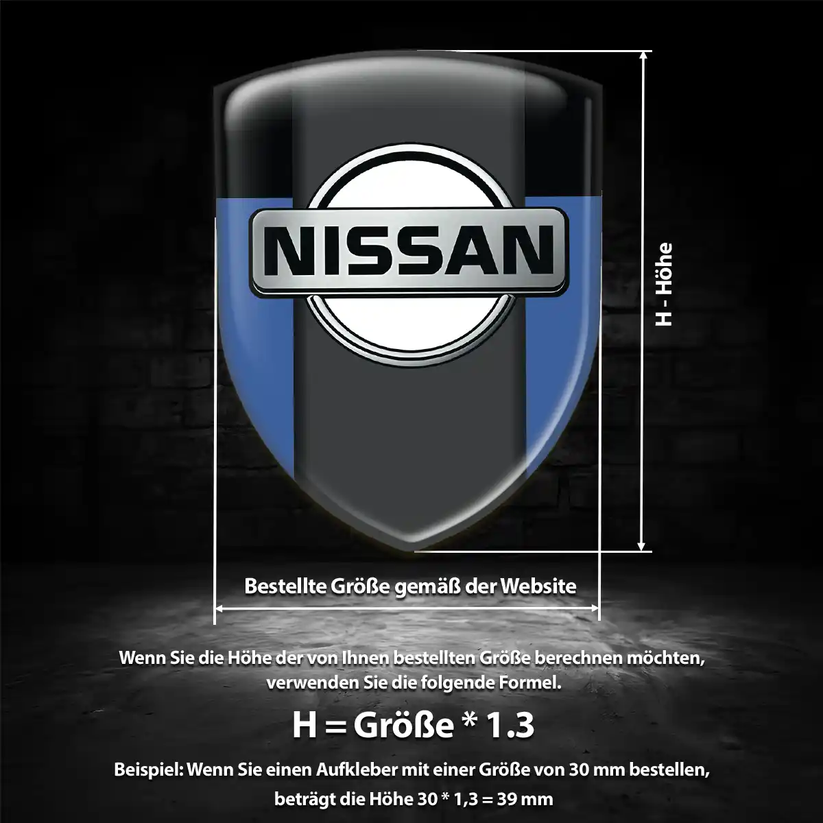 Nissan Embleme Modernes Design