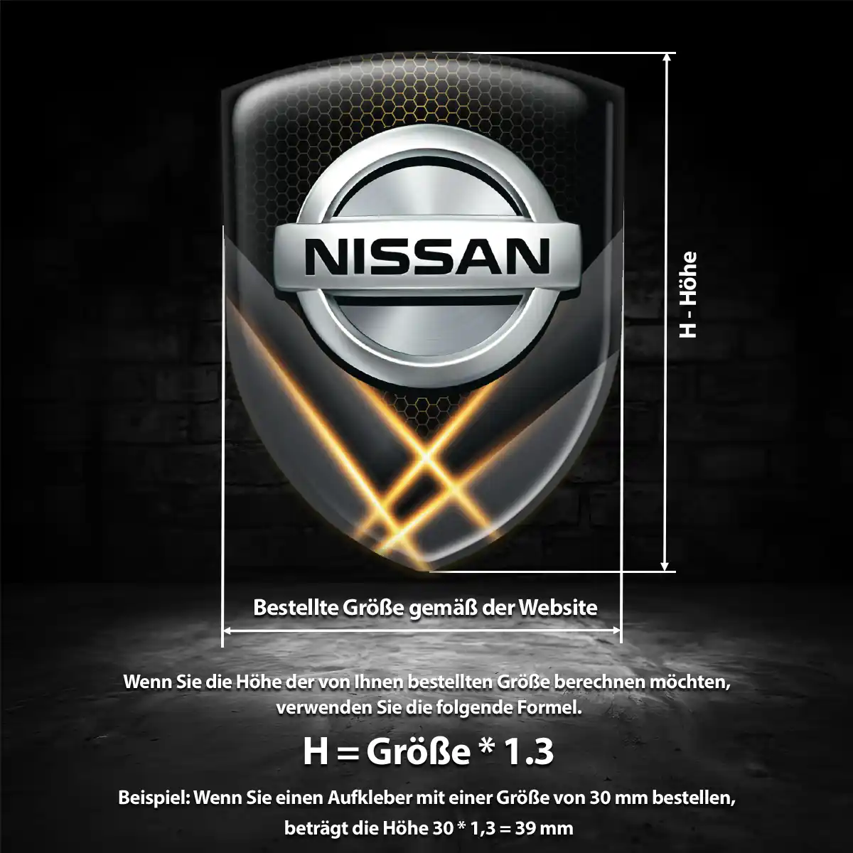 Nissan Embleme Premium-Edition