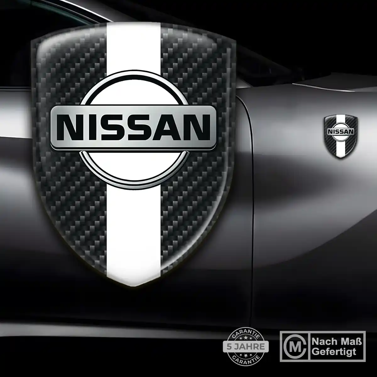 Nissan Embleme Silikon Aufkleber Anspruchsvolles Design