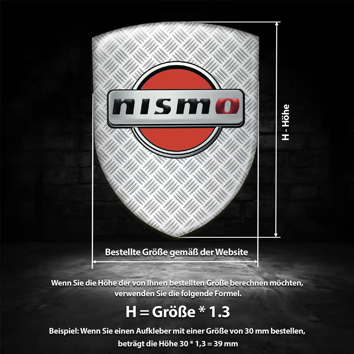 Nissan Embleme Silikon Aufkleber Ausdrucksstarkes Design