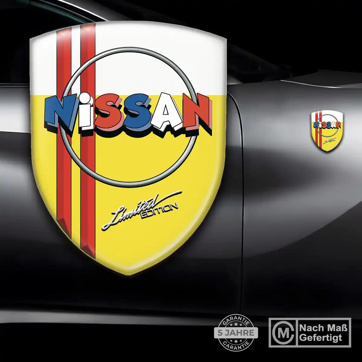 Nissan Embleme Silikon Aufkleber Auto Exterieurdesign