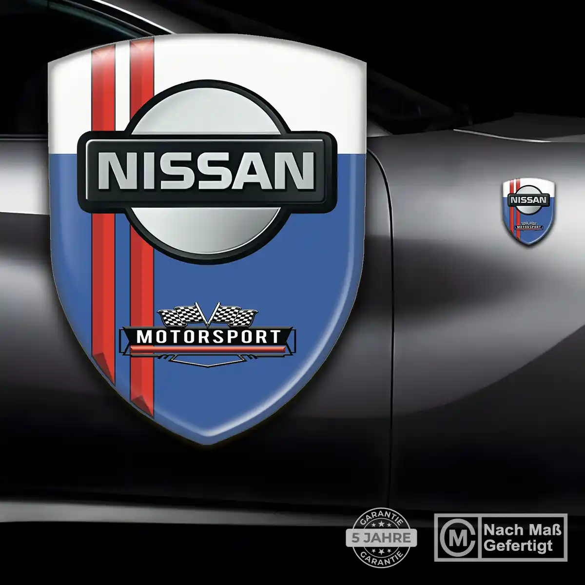 Nissan Embleme Silikon Aufkleber Auto Höchste Qualität