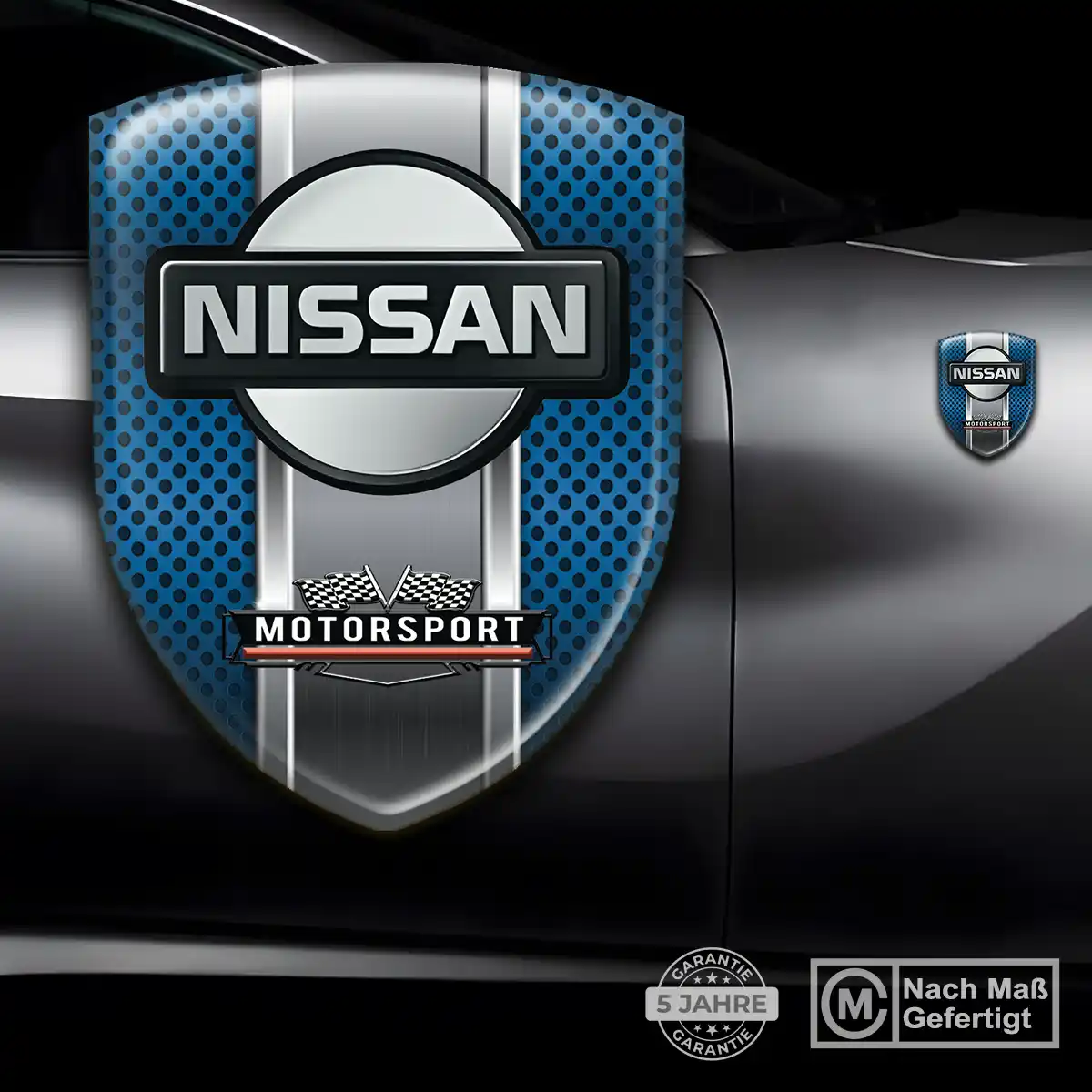 Nissan Embleme Silikon Aufkleber Auto Hochwertiges Harz