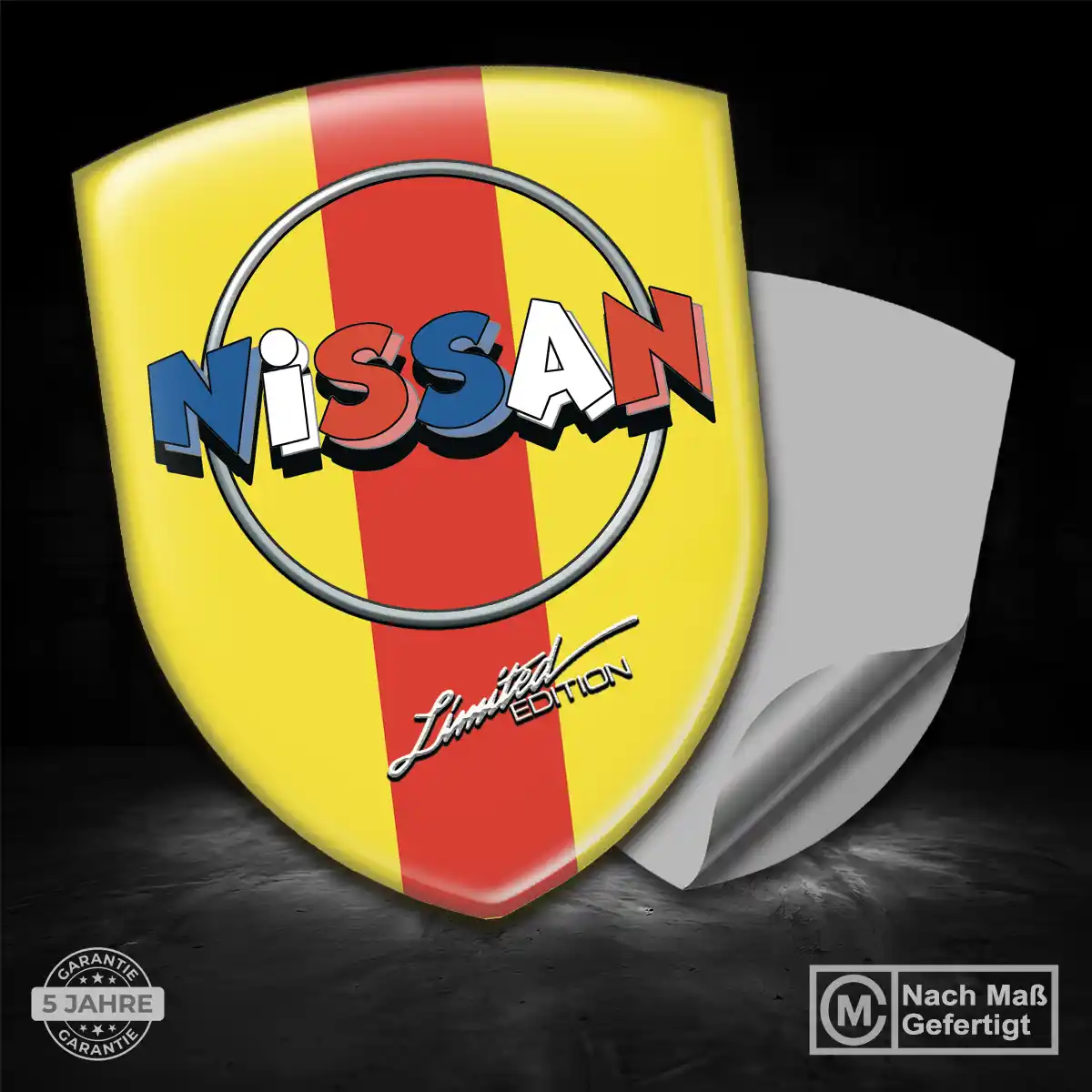 Nissan Embleme Silikon Aufkleber Auto Luxus-Edition