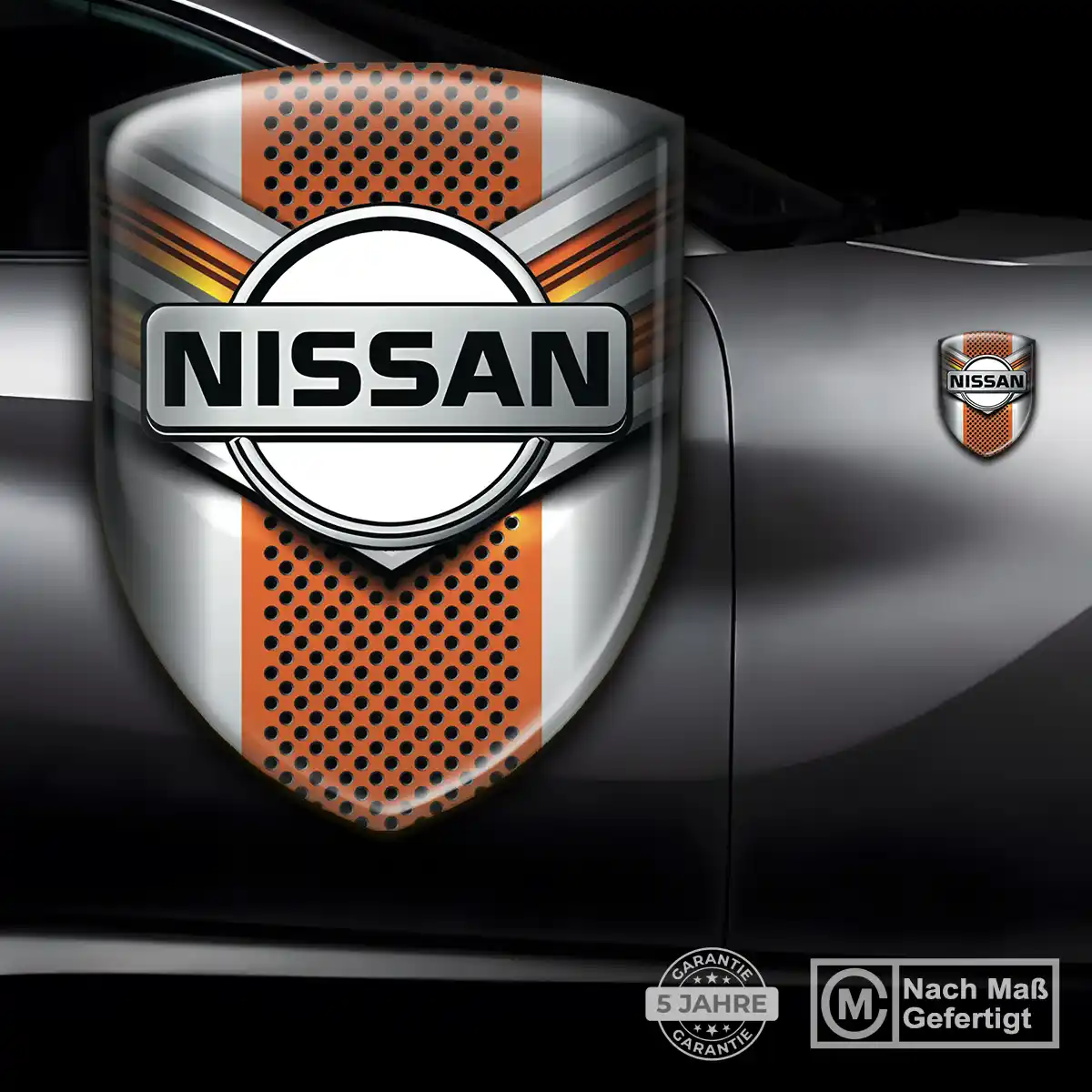 Nissan Embleme Silikon Aufkleber Auto Modernes Design