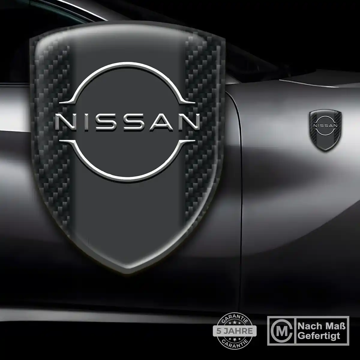 Nissan Embleme Silikon Aufkleber Auto Stilvolles Design
