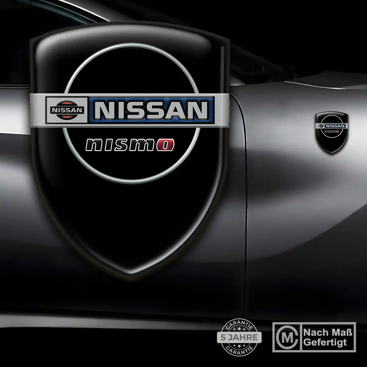 Nissan Embleme Silikon Aufkleber Interieurdesign