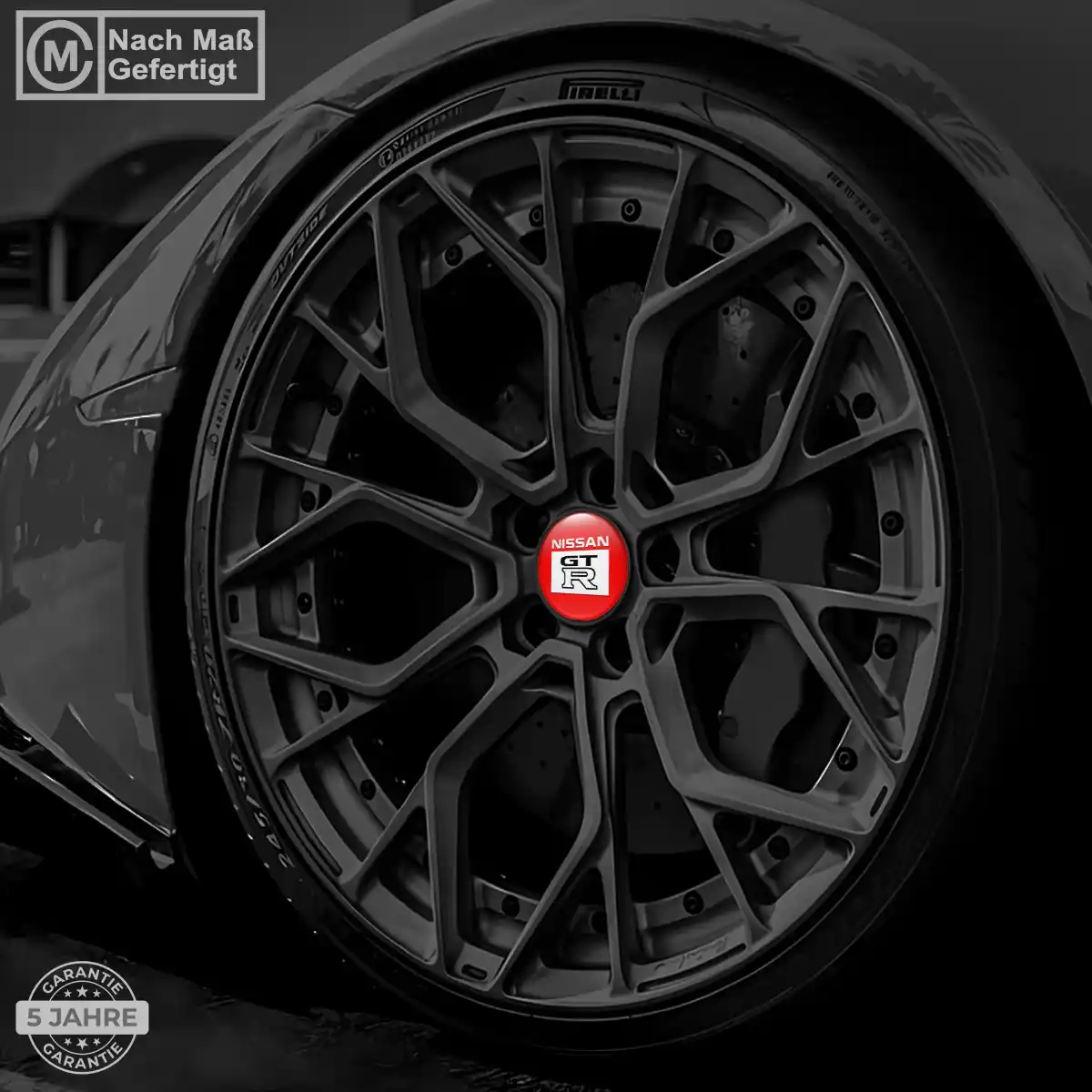Nissan GTR 3D Gel Aufkleber Embleme Stilvolles Design