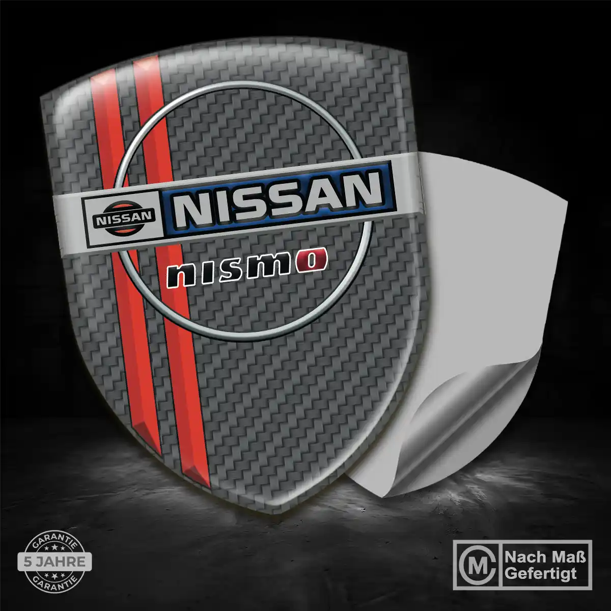 Nissan Silikon Aufkleber Anspruchsvolles Design